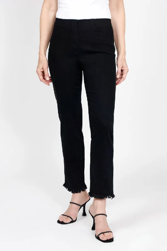 Holland Ave Frayed Denim Ankle Pant