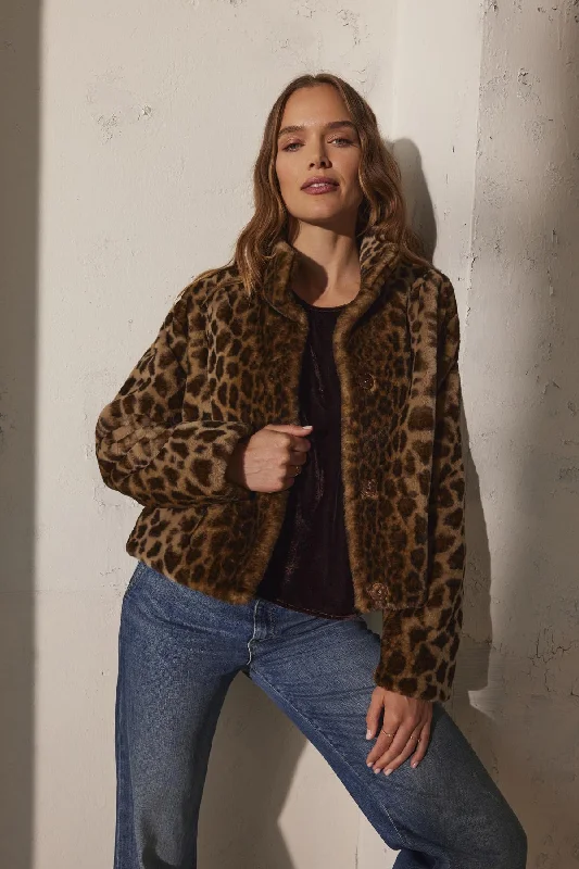 VALLI FAUX FUR JACKET