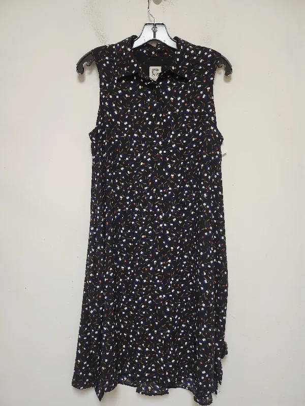 Dress Casual Midi By Anne Klein In Multi-colored, Size: M